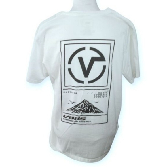 Vans White Logo Men's T-Shirt Sz.L EUC. - Picture 3 of 4